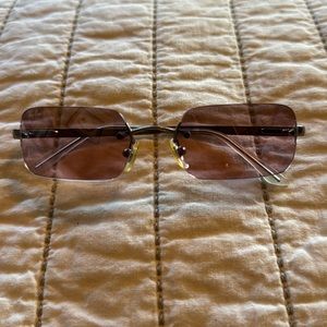 Ray•Ban RB-3192 rimless rectangle